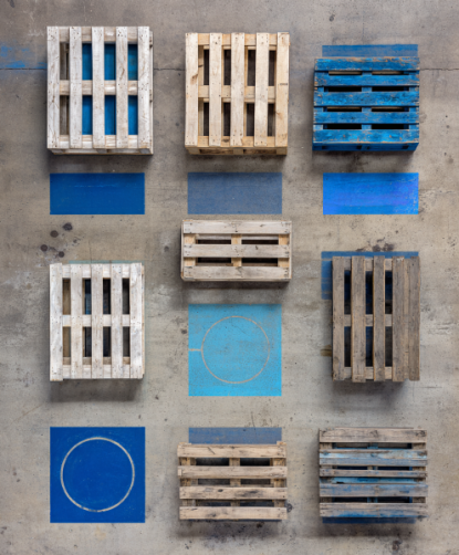 Récupération de palettes près de Val-de-Reuil 