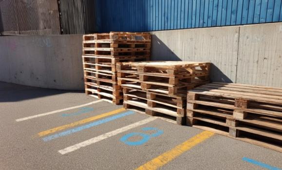 Palettes inutilisées