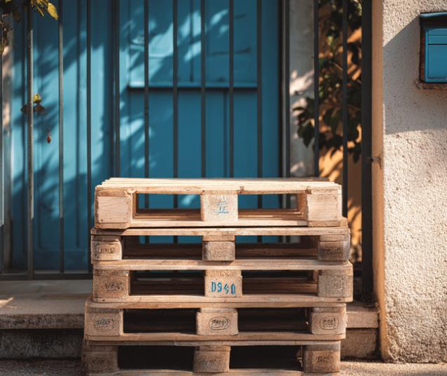 Palettes en bois pour meubles à Louviers