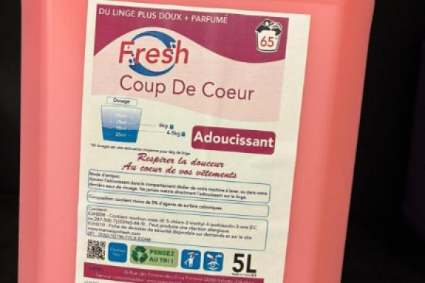 Adoucissant FRESH coup de coeur